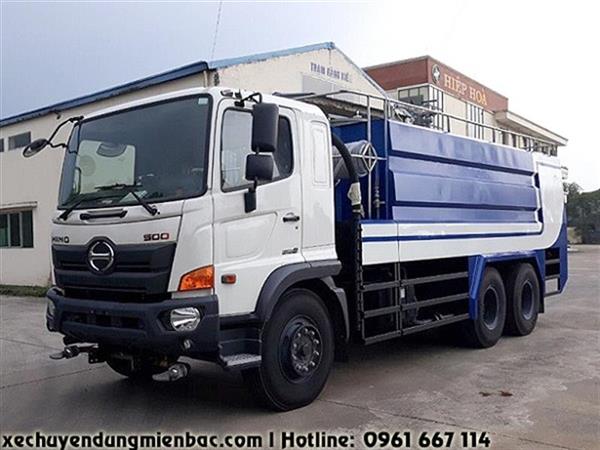 Xe phun nước rửa đường 13.3 khối HINO FM8JN7A